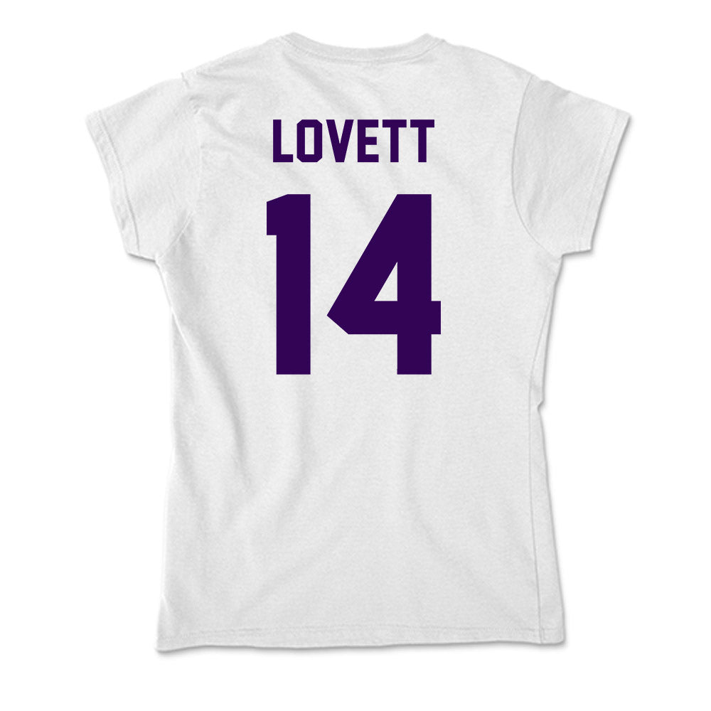 Kansas State - NCAA Football : Maxwell Lovett - Soft Style Women’s T-Shirt-1