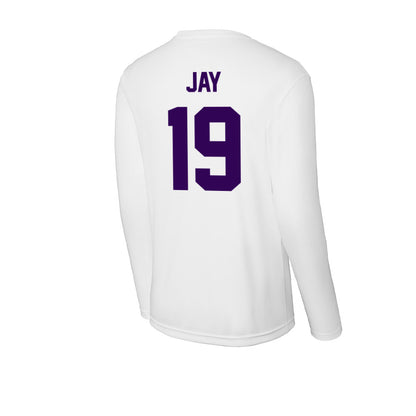 Kansas State - NCAA Football : Blake Jay - Activewear Long Sleeve T-Shirt-1