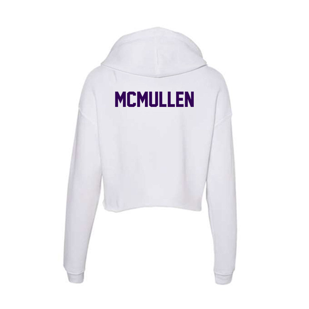 Kansas State - NCAA Men's Track & Field : Chase Mcmullen - Women's Crop Fleece Hoodie-1