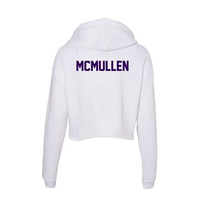 Kansas State - NCAA Men's Track & Field : Chase Mcmullen - Women's Crop Fleece Hoodie-1