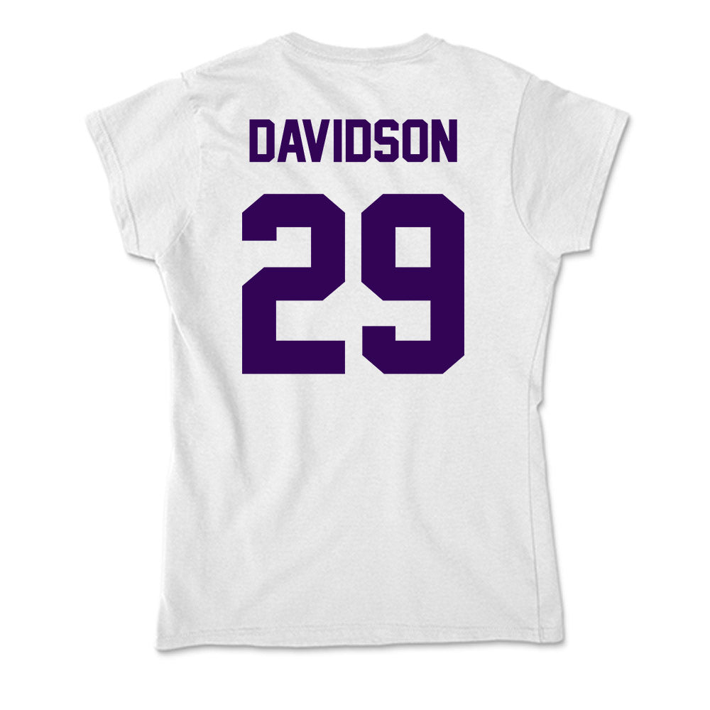 Kansas State - NCAA Football : Dylan Davidson - Soft Style Women’s T-Shirt-1