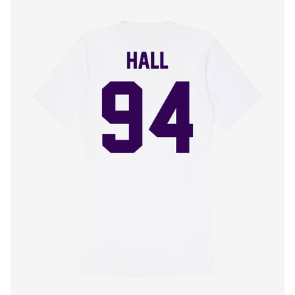 Kansas State - NCAA Football : Kingston Hall - Women's V-Neck T-Shirt-1