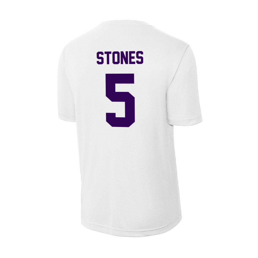Kansas State - NCAA Women's Volleyball : Avery Stones - Activewear T-Shirt-1