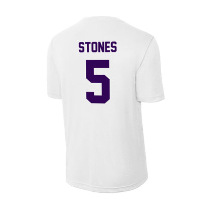 Kansas State - NCAA Women's Volleyball : Avery Stones - Activewear T-Shirt-1