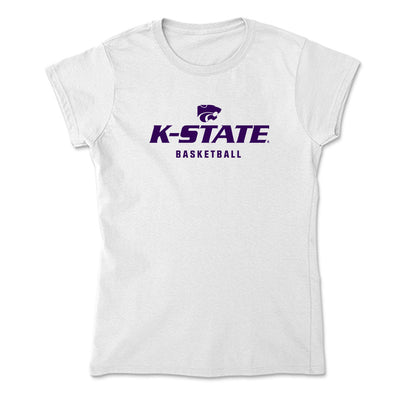 Kansas State - NCAA Men's Basketball : Jeffrey Rock - Soft Style Women’s T-Shirt-0