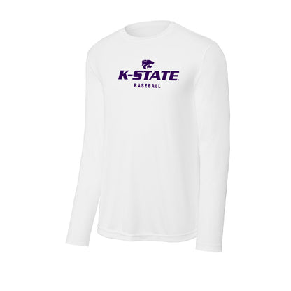 Kansas State - NCAA Baseball : Robby Bolin - Activewear Long Sleeve T-Shirt-0