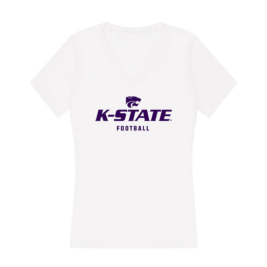Kansas State - NCAA Football : Blake Jay - Women's V-Neck T-Shirt-0