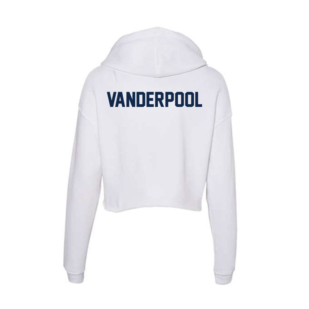 Illinois - NCAA Men's Track & Field : Brenden Vanderpool - Women's Crop Fleece Hoodie-1