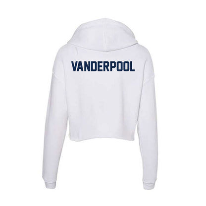 Illinois - NCAA Men's Track & Field : Brenden Vanderpool - Women's Crop Fleece Hoodie-1