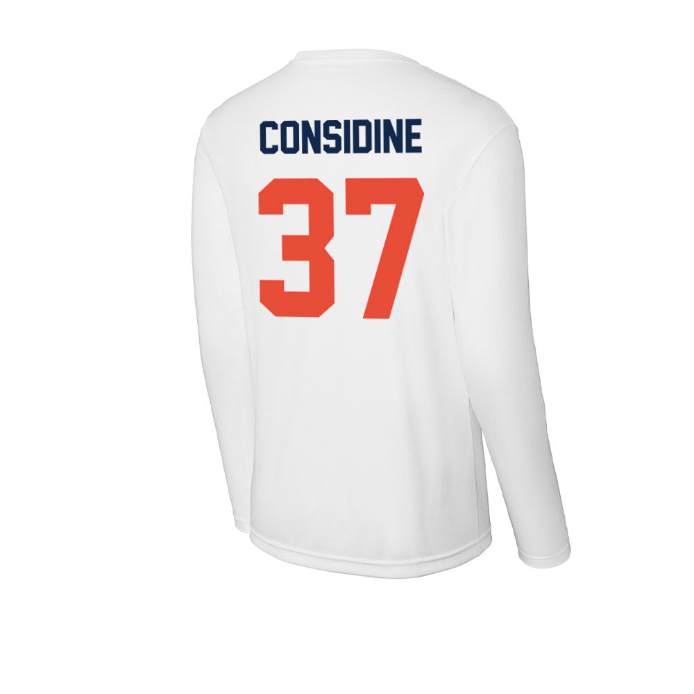 Illinois - NCAA Football : Caden Considine - Activewear Long Sleeve T-Shirt-1