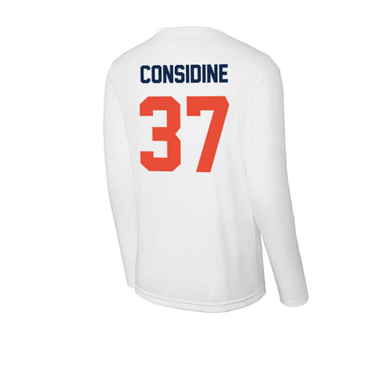 Illinois - NCAA Football : Caden Considine - Activewear Long Sleeve T-Shirt-1