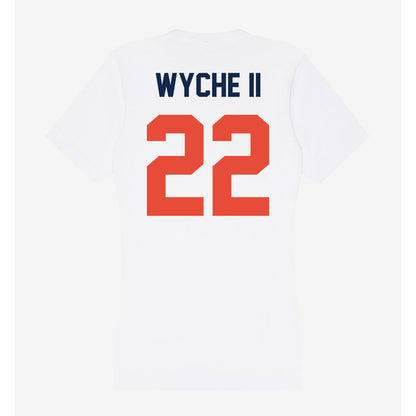 Illinois - NCAA Football : Cedric Wyche II - Women's V-Neck T-Shirt-1