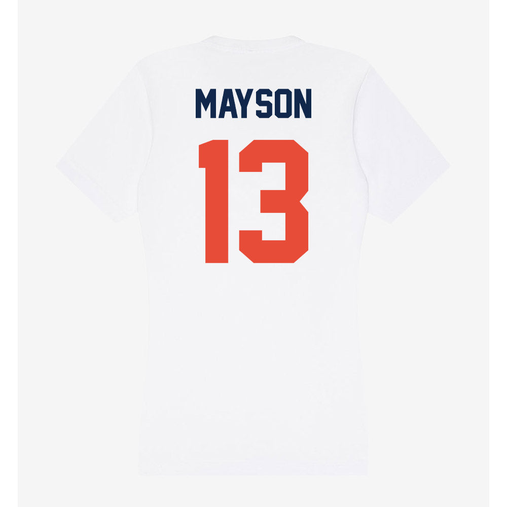 Illinois - NCAA Women's Soccer : Téa Mayson - Women's V-Neck T-Shirt-1