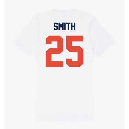 Illinois - NCAA Women's Basketball : Hayven Smith - Women's V-Neck T-Shirt-1