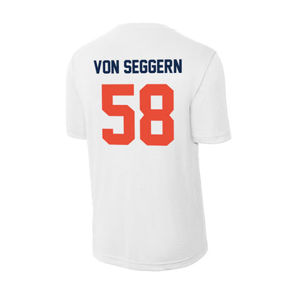 Illinois - NCAA Football : Landen Von Seggern - Activewear T-Shirt-1