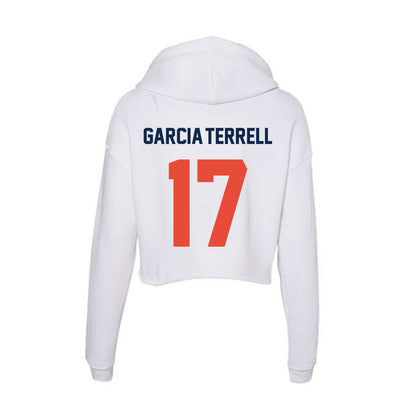 Illinois - NCAA Women's Soccer : Gabriella Garcia-Terrell - Women's Crop Fleece Hooded Sweatshirt-1