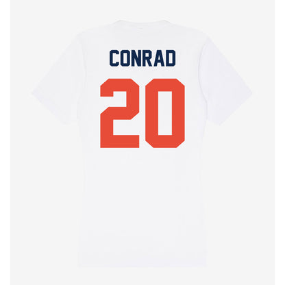 Illinois - NCAA Women's Soccer : Cadence Conrad - Women's V-Neck T-Shirt-1