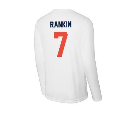 Illinois - NCAA Football : Nasir Rankin - Activewear Long Sleeve T-Shirt-1