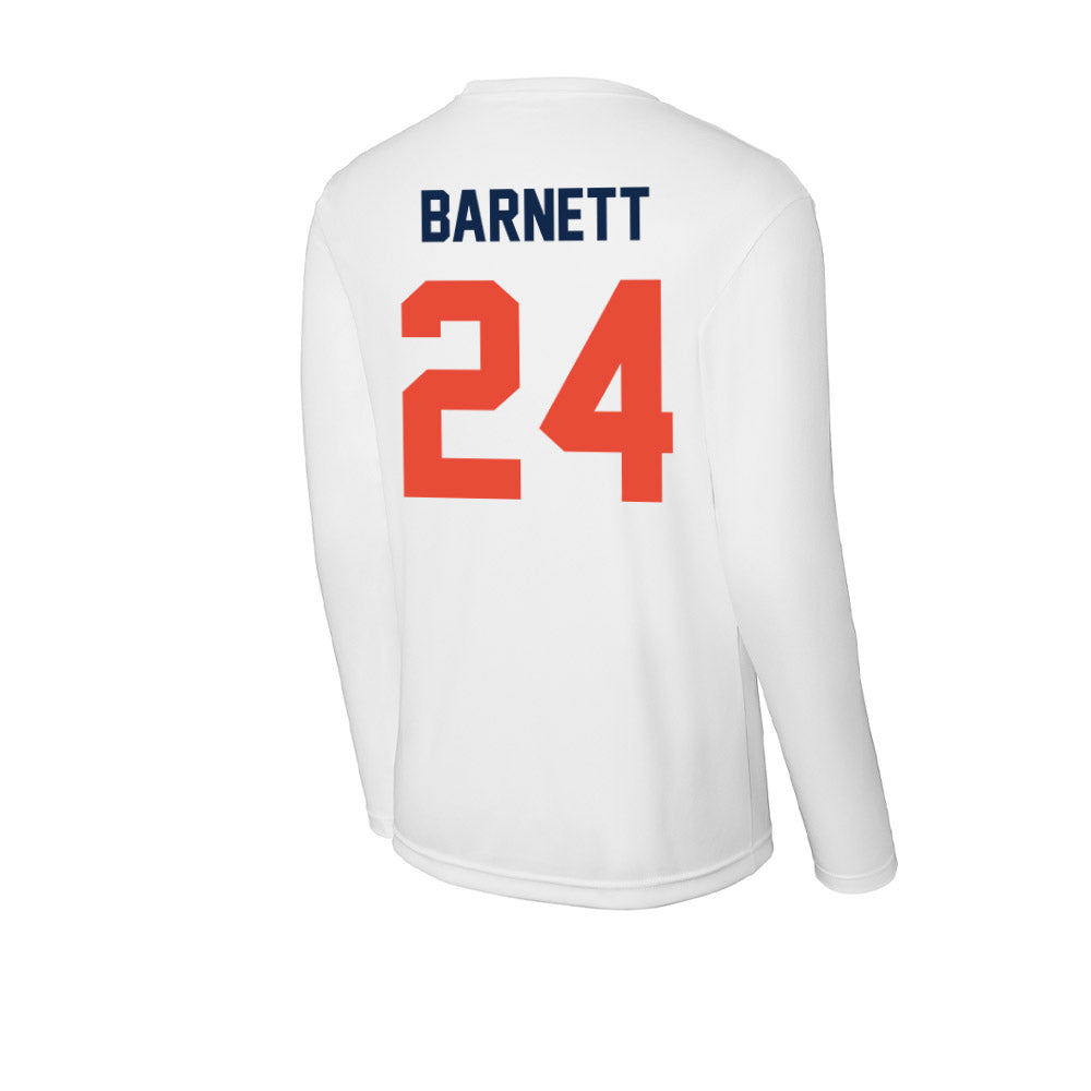 Illinois - NCAA Football : Javari Barnett - Activewear Long Sleeve T-Shirt-1