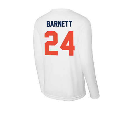 Illinois - NCAA Football : Javari Barnett - Activewear Long Sleeve T-Shirt-1
