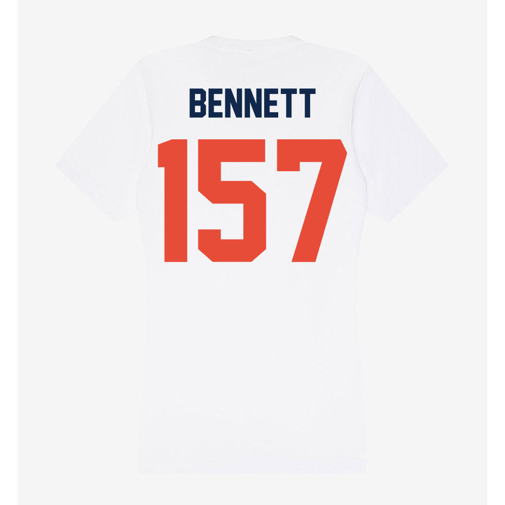 Illinois - NCAA Wrestling : Ryan Bennett - Women's V-Neck T-Shirt-1