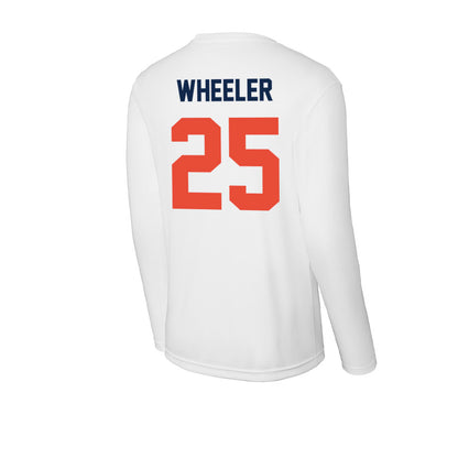 Illinois - NCAA Football : Nelsyn Wheeler - Activewear Long Sleeve T-Shirt-1