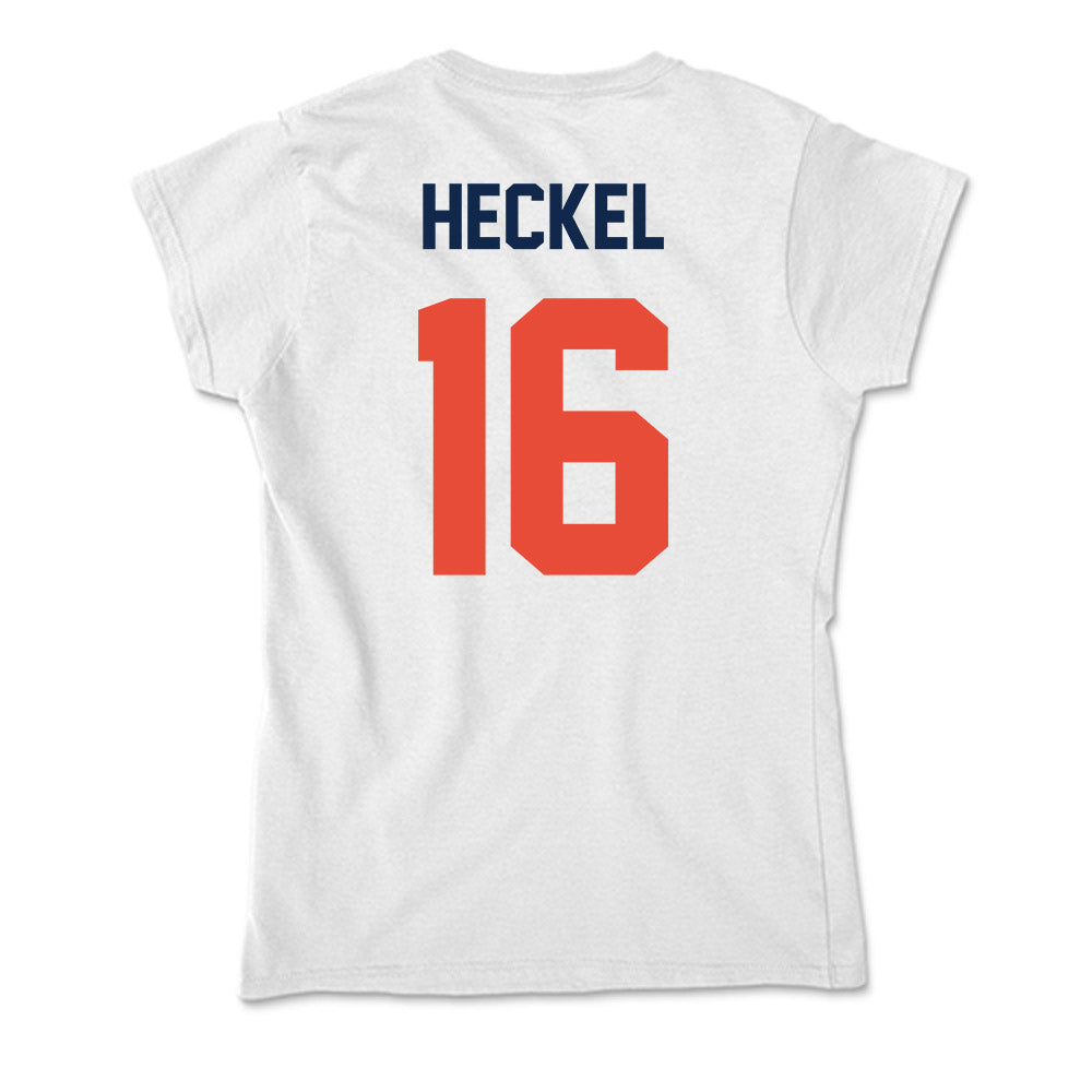 Illinois - NCAA Football : Tanner Heckel - Soft Style Women’s T-Shirt-1