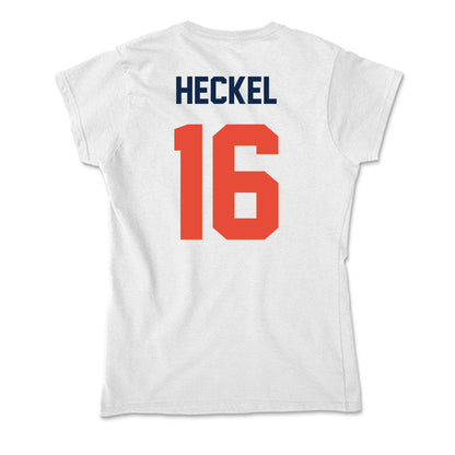 Illinois - NCAA Football : Tanner Heckel - Soft Style Women’s T-Shirt-1