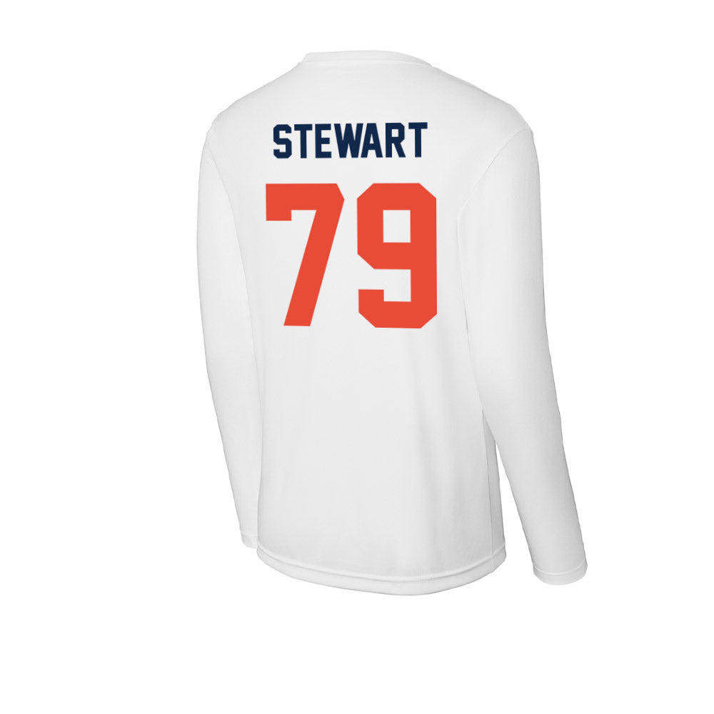 Illinois - NCAA Football : Zafir Stewart - Activewear Long Sleeve T-Shirt