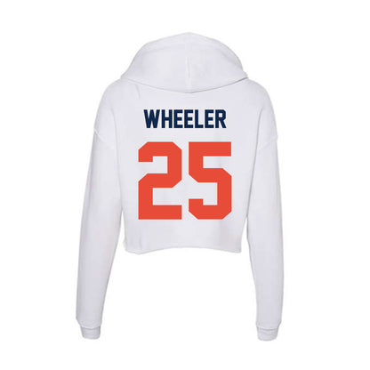 Illinois - NCAA Football : Nelsyn Wheeler - Women's Crop Fleece Hoodie-1