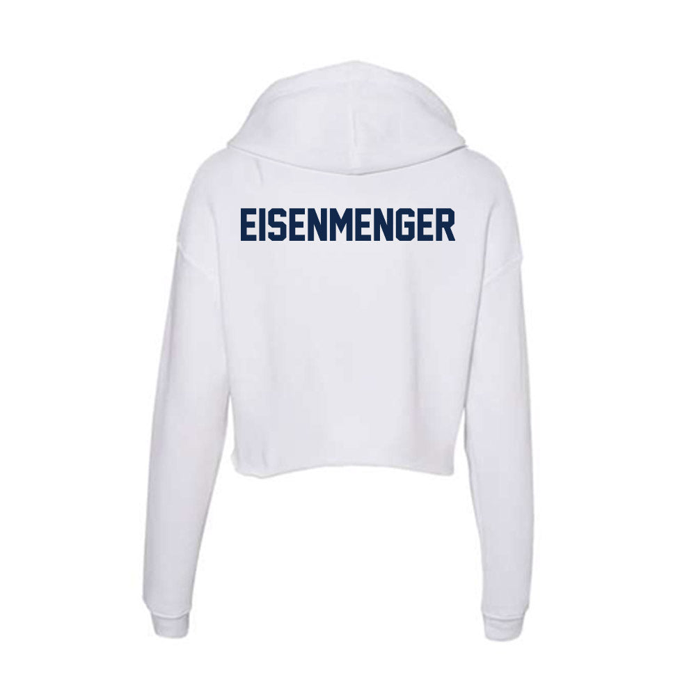 Illinois - NCAA Football : Dane Eisenmenger - Women's Crop Fleece Hoodie-1