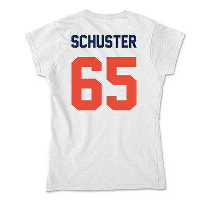 Illinois - NCAA Football : Dezmond Schuster - Soft Style Women’s T-Shirt-1