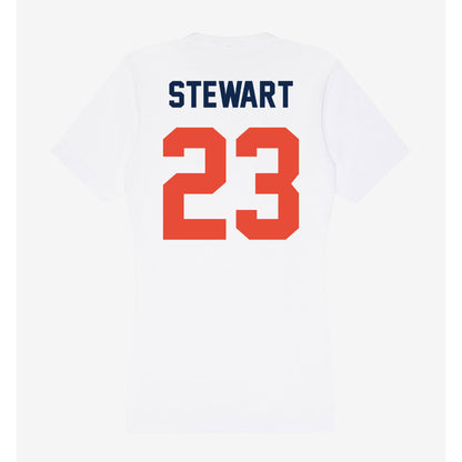 Illinois - NCAA Football : Jaylen Stewart - Women's V-Neck T-Shirt-1