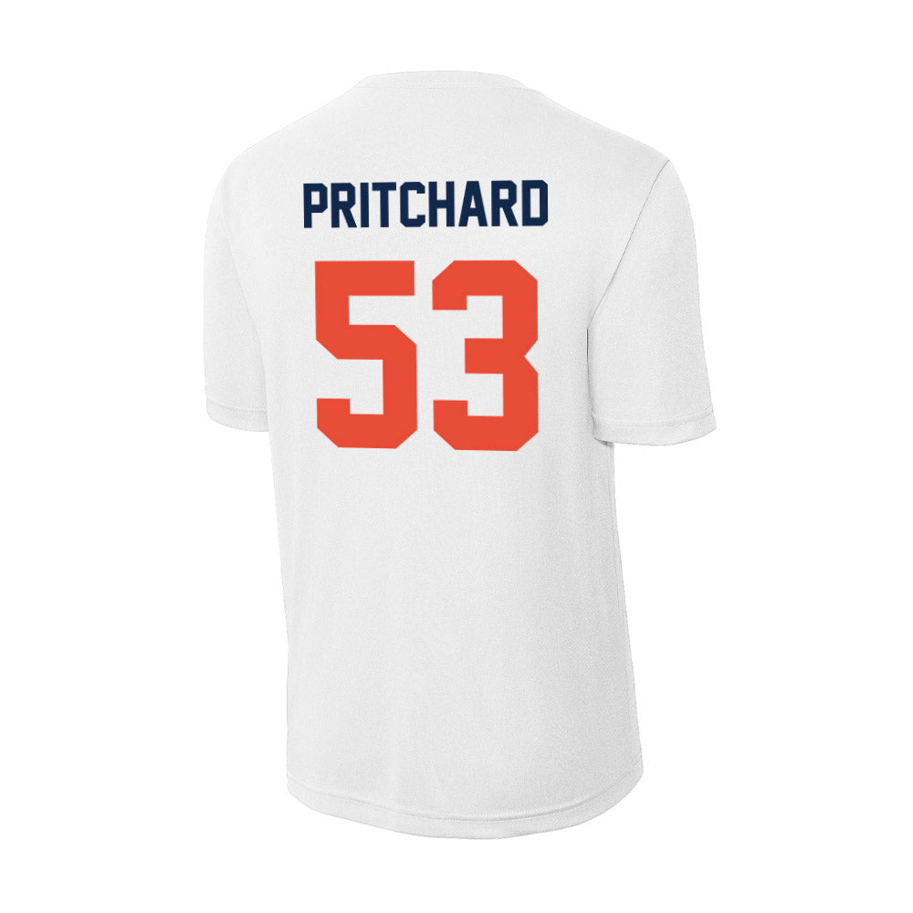 Illinois - NCAA Football : Kai Pritchard - Activewear T-Shirt-1