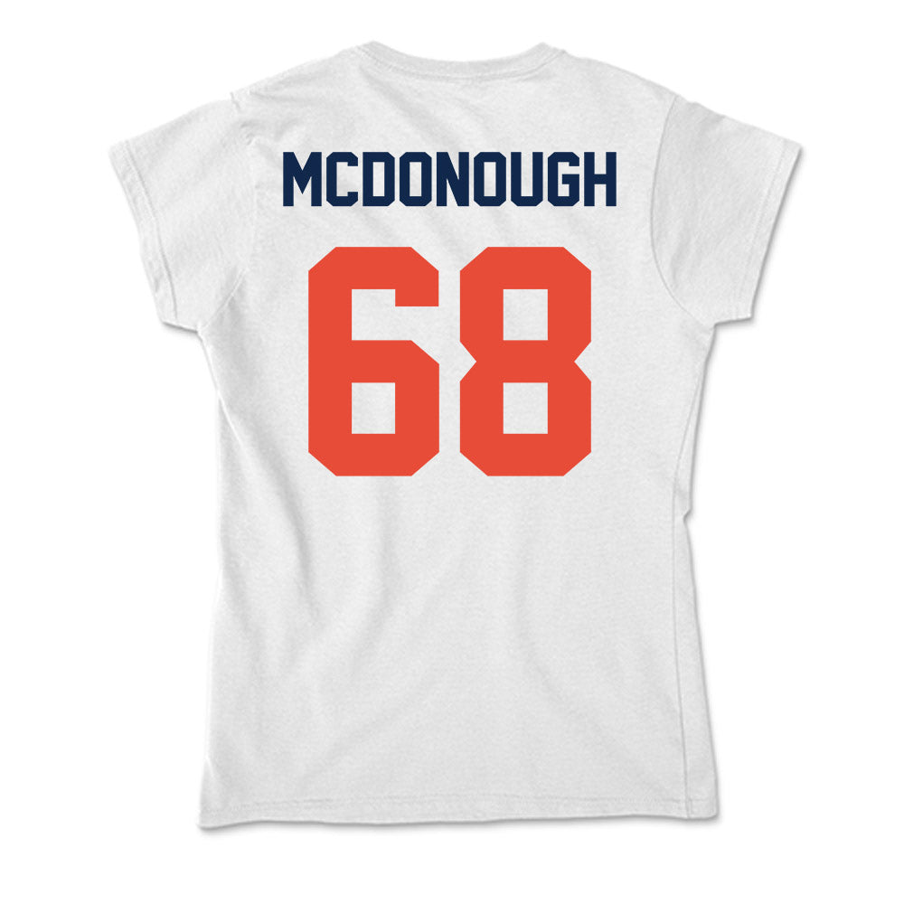 Illinois - NCAA Football : Michael McDonough - Soft Style Women’s T-Shirt-1