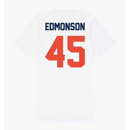 Illinois - NCAA Football : Robert Edmonson - Women's V-Neck T-Shirt-1