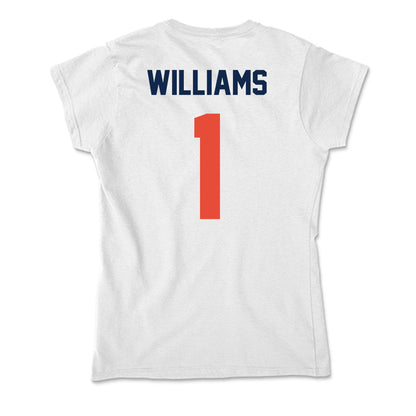 Illinois - NCAA Men's Basketball : Lincoln Williams - Soft Style Women’s T-Shirt-1