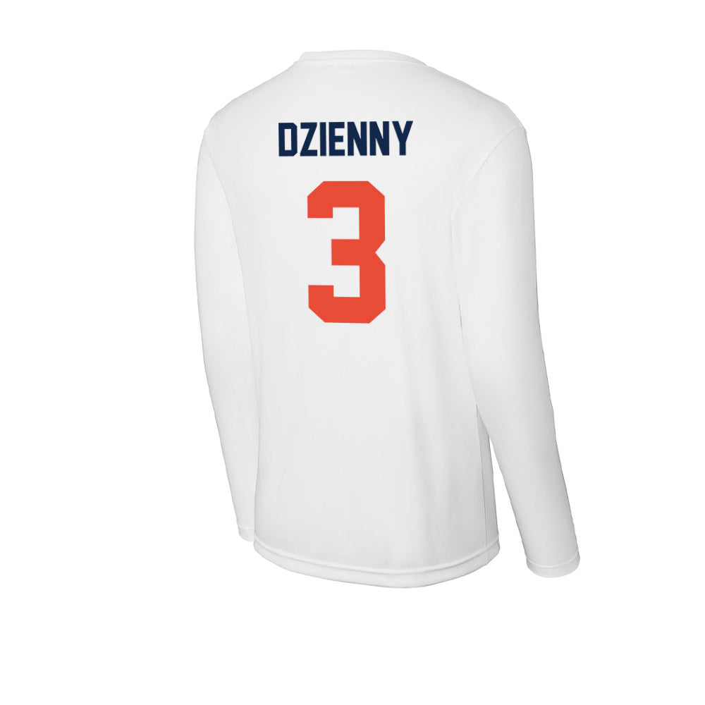 Illinois - NCAA Women's Volleyball : Devin Dzienny - Activewear Long Sleeve T-Shirt-1