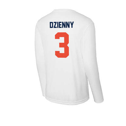 Illinois - NCAA Women's Volleyball : Devin Dzienny - Activewear Long Sleeve T-Shirt-1