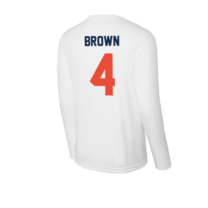 Illinois - NCAA Football : Daniel Brown - Activewear Long Sleeve T-Shirt
