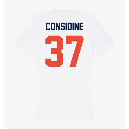 Illinois - NCAA Football : Caden Considine - Women's V-Neck T-Shirt-1