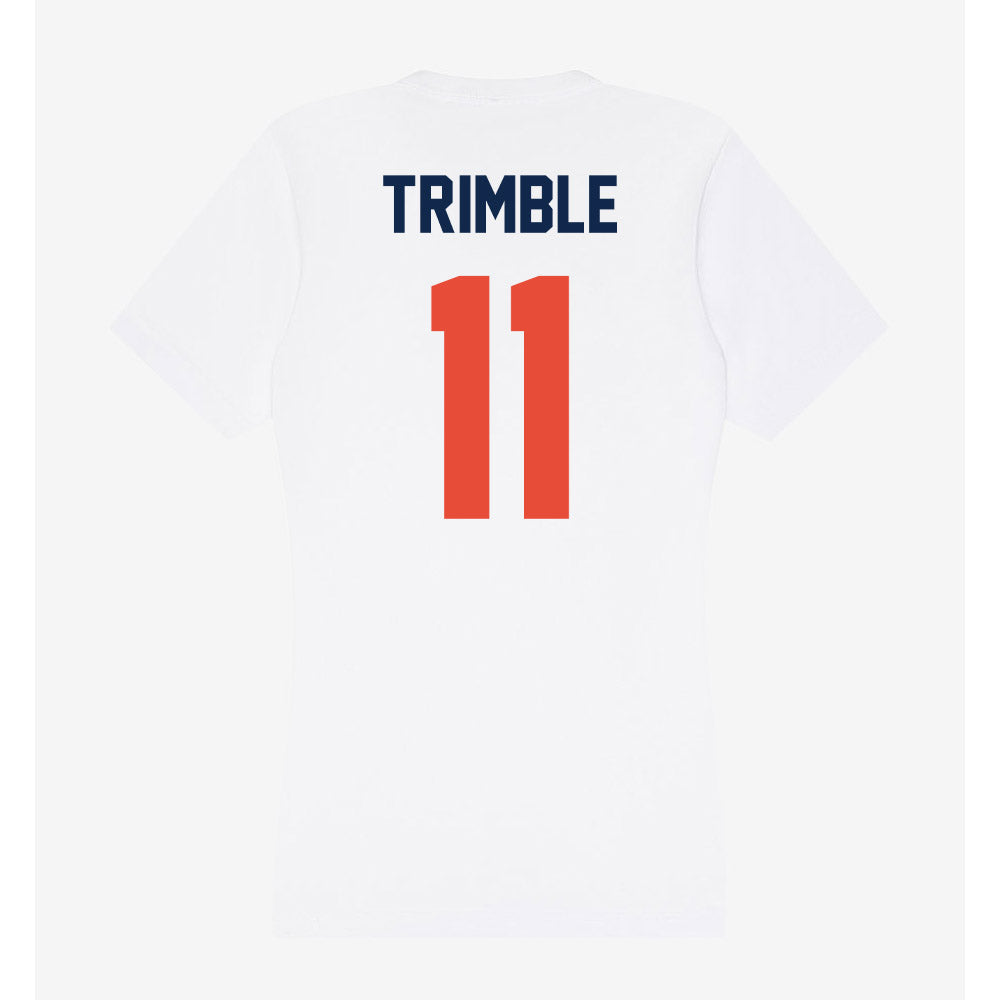 Illinois - NCAA Football : Brayden Trimble - Women's V-Neck T-Shirt-1