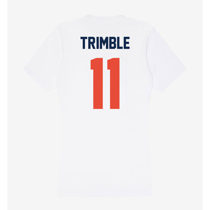 Illinois - NCAA Football : Brayden Trimble - Women's V-Neck T-Shirt-1