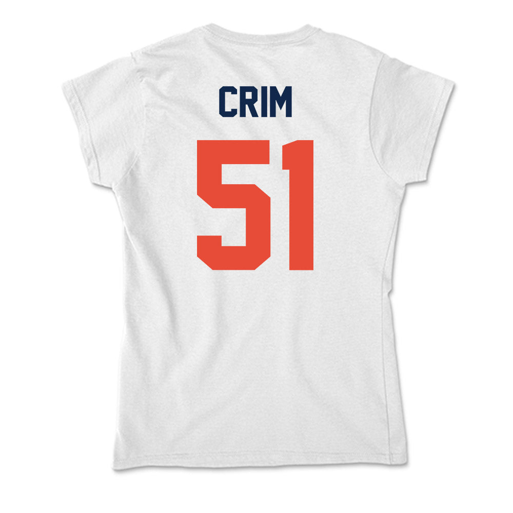 Illinois - NCAA Football : Parker Crim - Soft Style Women’s T-Shirt-1