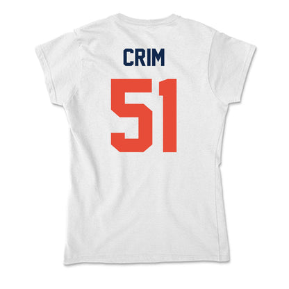 Illinois - NCAA Football : Parker Crim - Soft Style Women’s T-Shirt-1