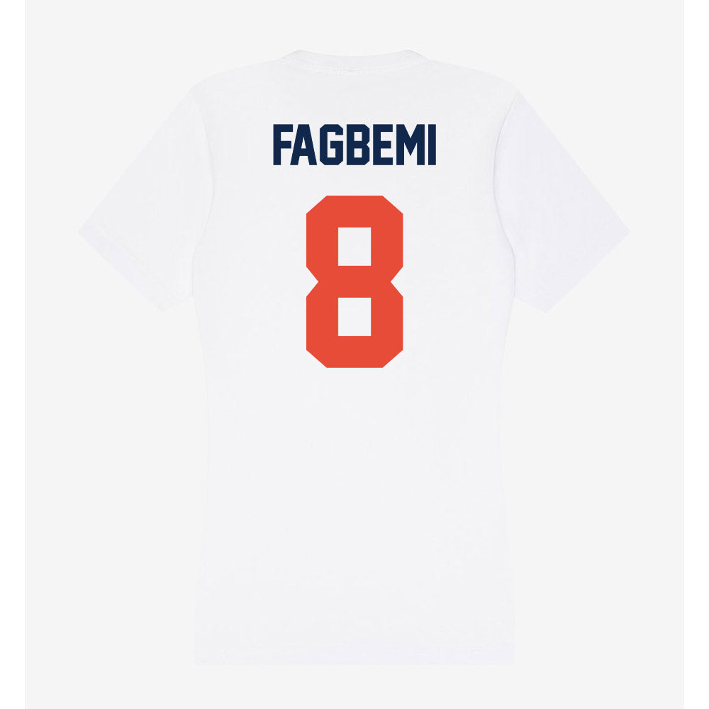 Illinois - NCAA Men's Basketball : Blake Fagbemi - Women's V-Neck T-Shirt-1