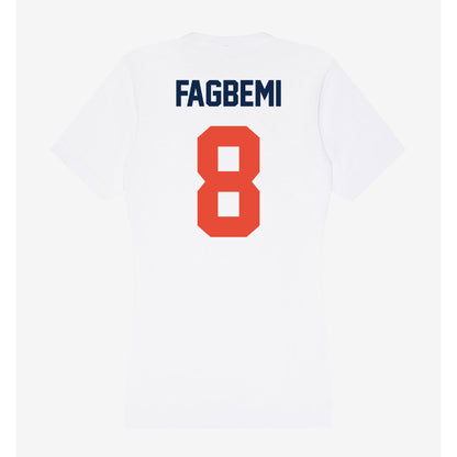 Illinois - NCAA Men's Basketball : Blake Fagbemi - Women's V-Neck T-Shirt-1