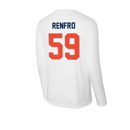 Illinois - NCAA Football : Jake Renfro - Activewear Long Sleeve T-Shirt-1