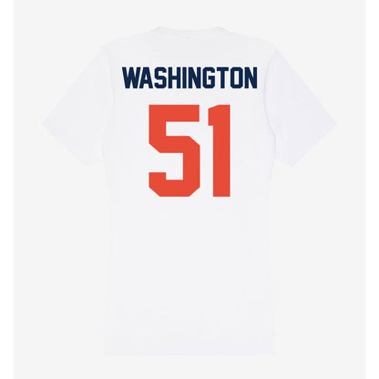 Illinois - NCAA Football : Alfred Washington - Women's V-Neck T-Shirt-1