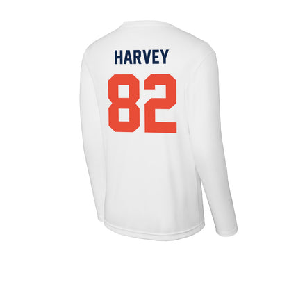 Illinois - NCAA Football : Jacob Harvey - Activewear Long Sleeve T-Shirt-1